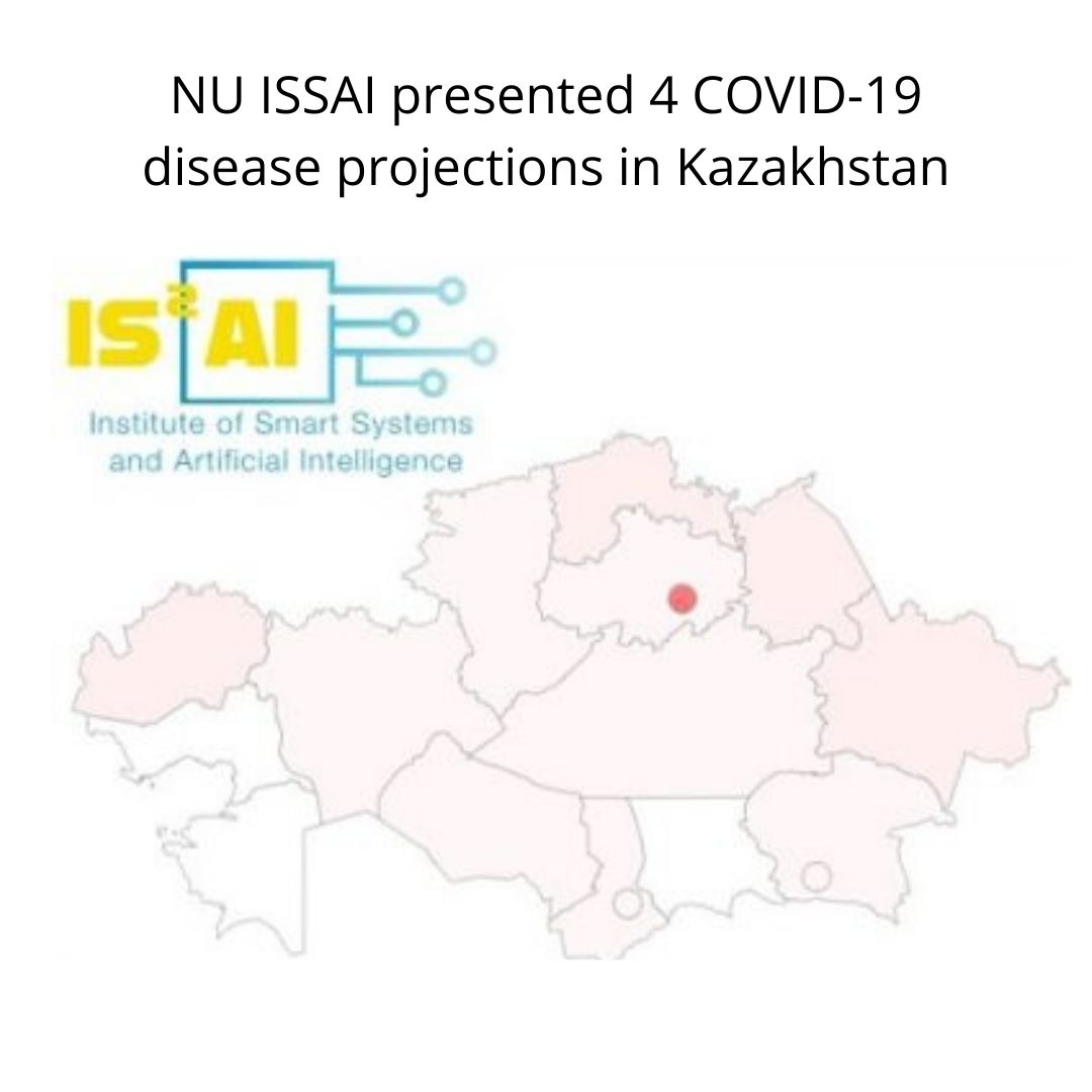 NU ISSAI presented 4 COVID-19 disease projections in Kazakhstan