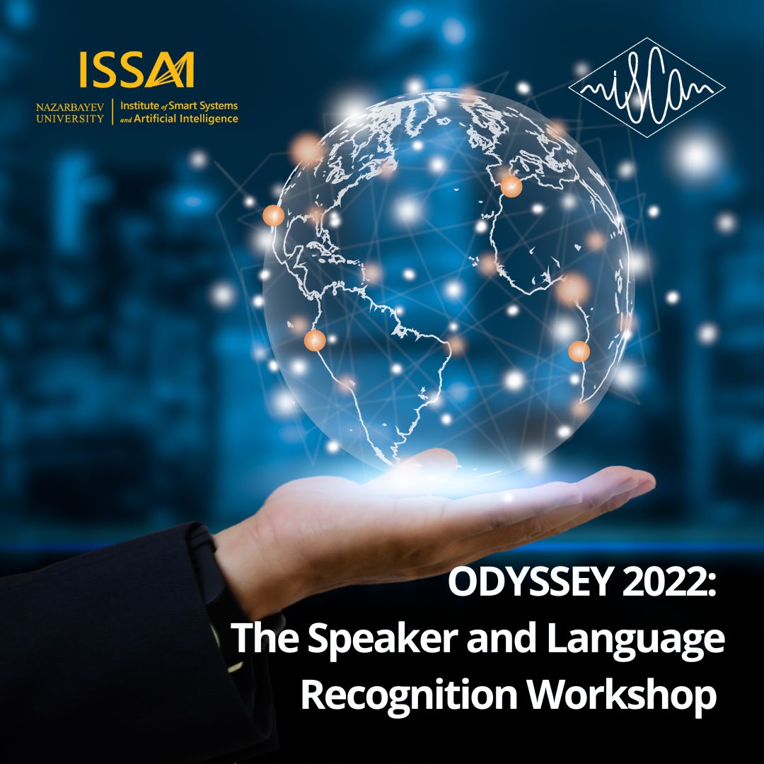 Исследовательская работа ISSAI представлена на Odyssey 2022: Семинар по распознаванию речи и языка