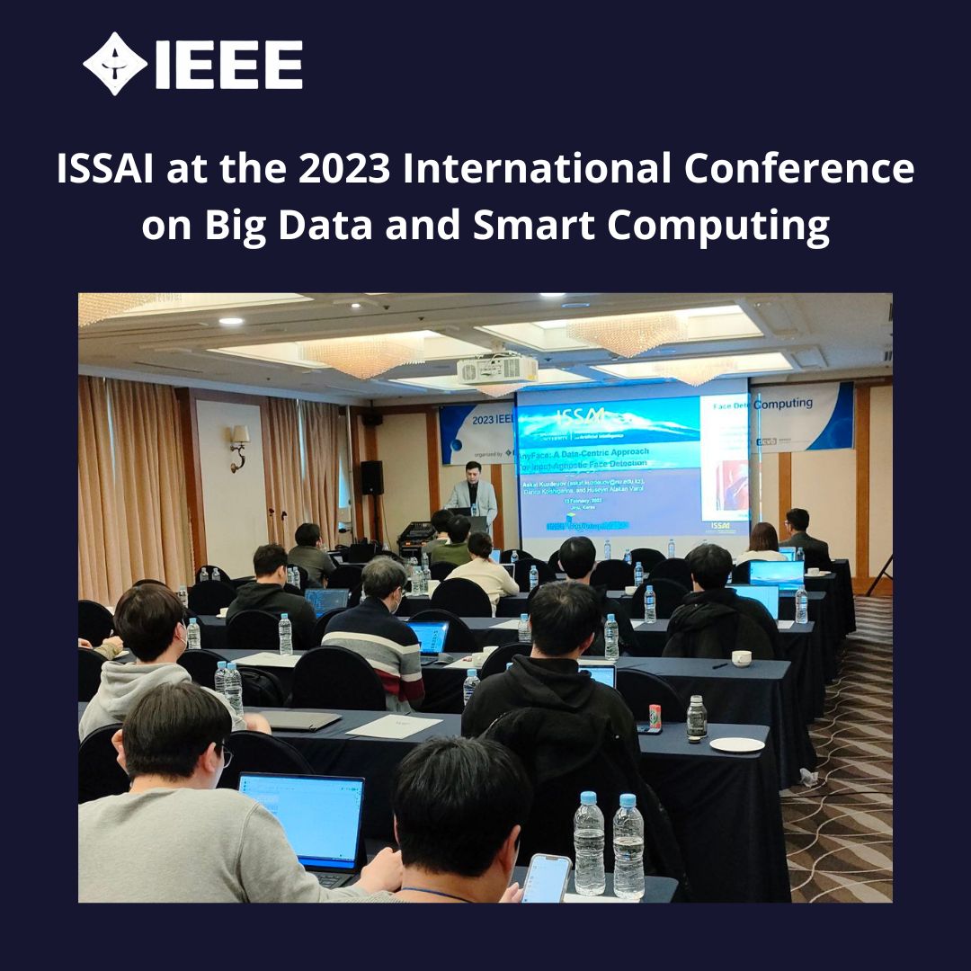 ISSAI 2023 халықаралық үлкен деректер және ақылды есептеулер конференциясында
