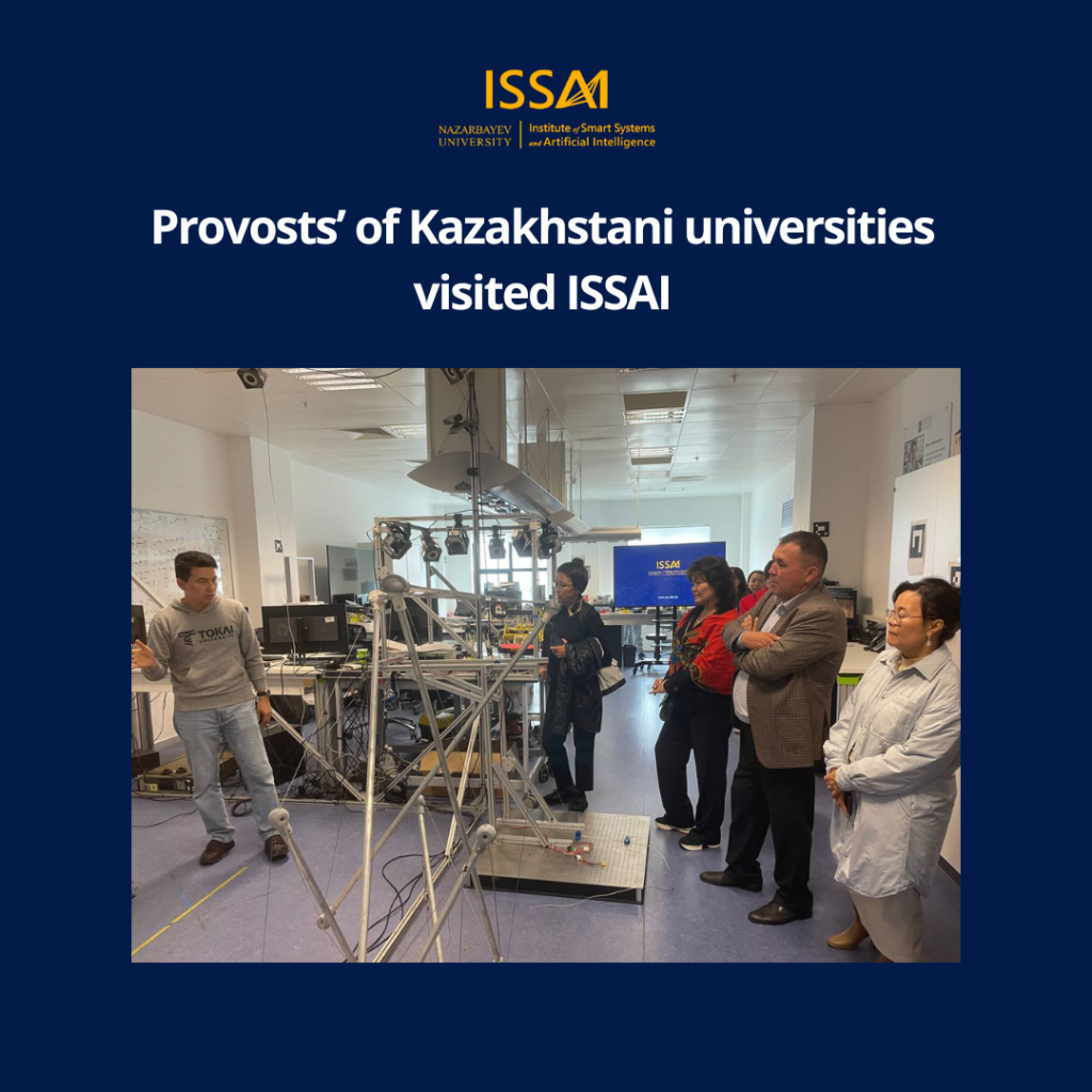 Provosts’ of Kazakhstani universities visited ISSAI