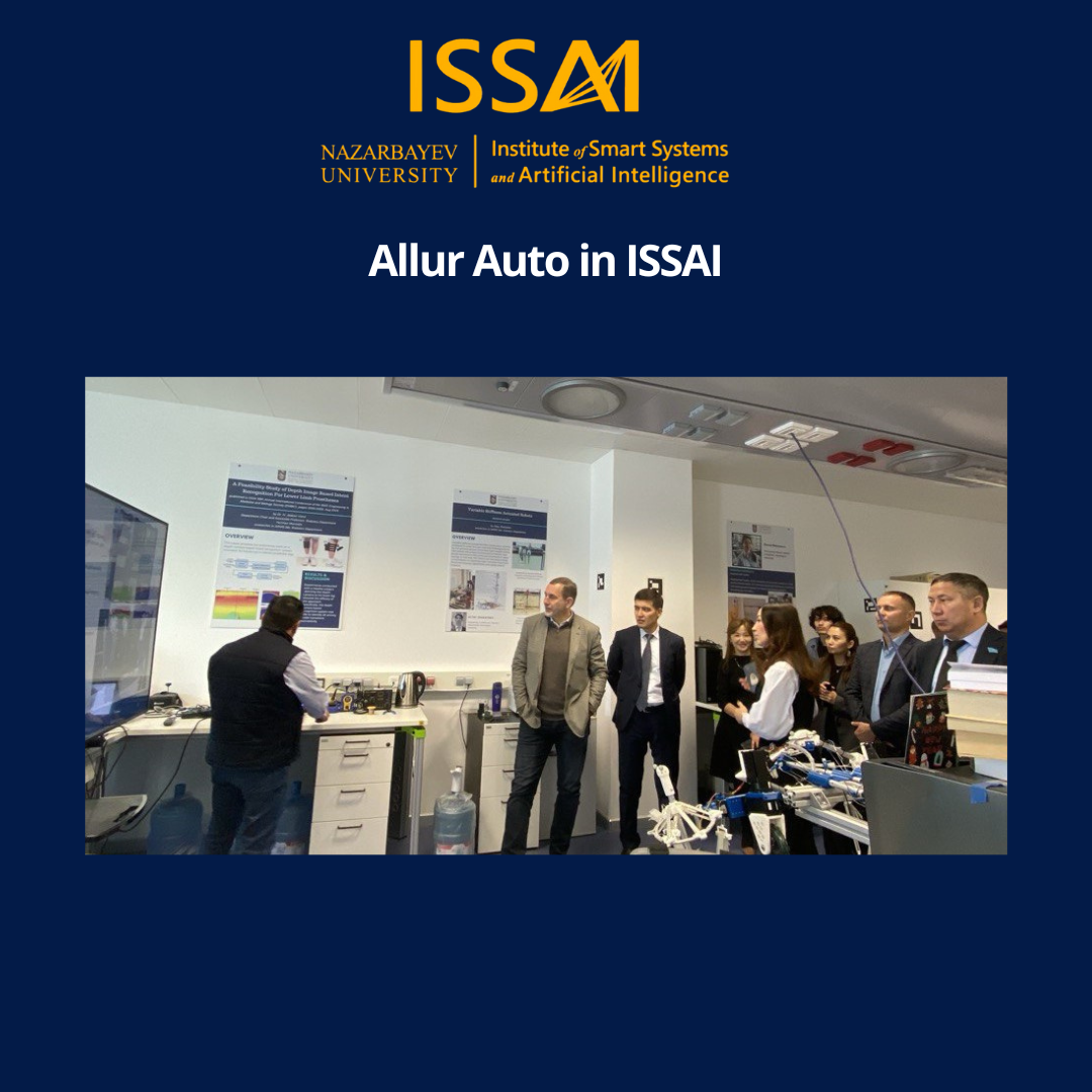 National Automotive Giant visited ISSAI