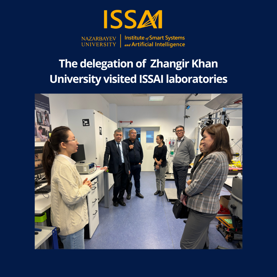 The delegation of West Kazakhstan Agrarian-Technical university named after Zhangir Khan visited ISSAI ⁣⁣⠀