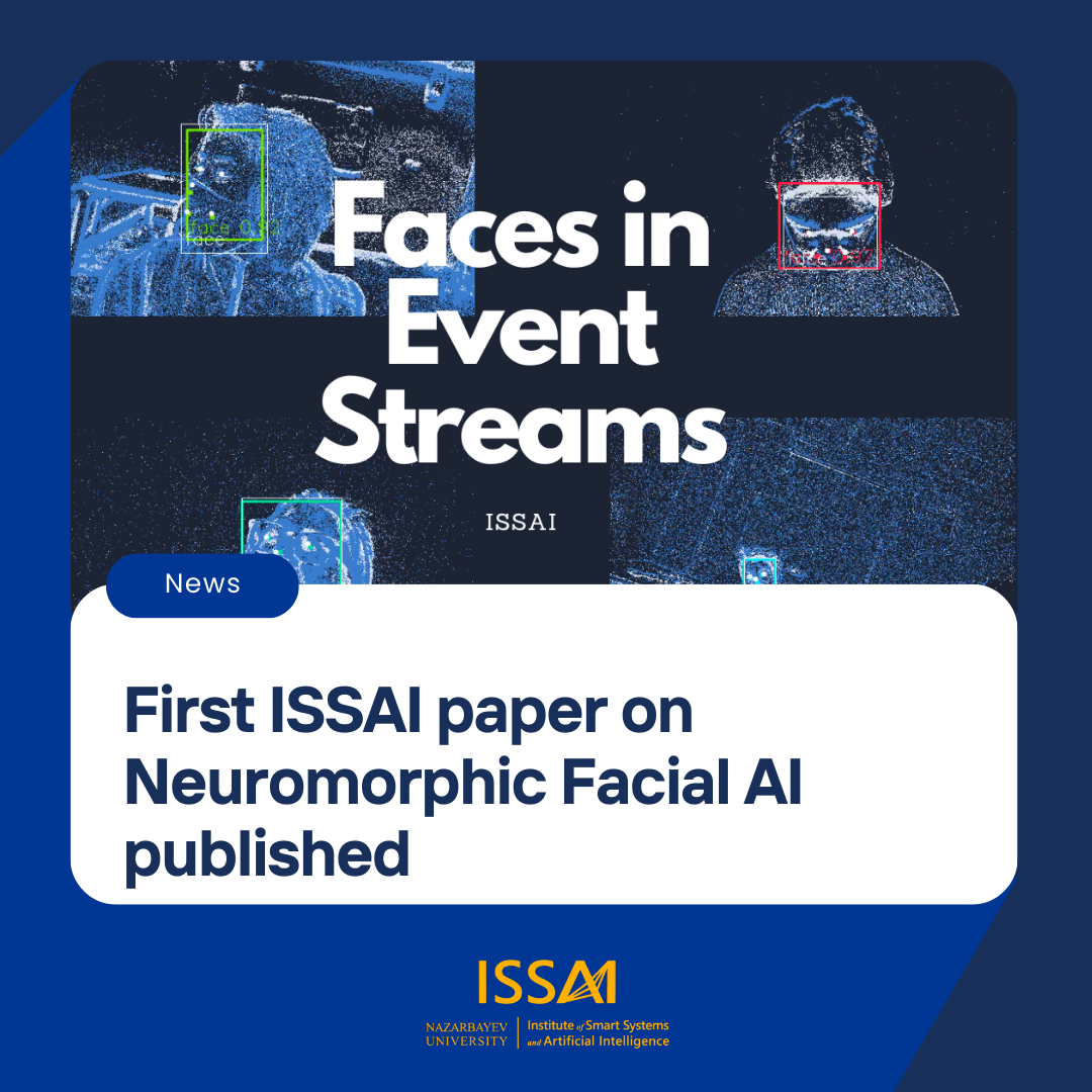 Опубликована первая статья ISSAI о нейроморфном лицевом искусственном интеллекте