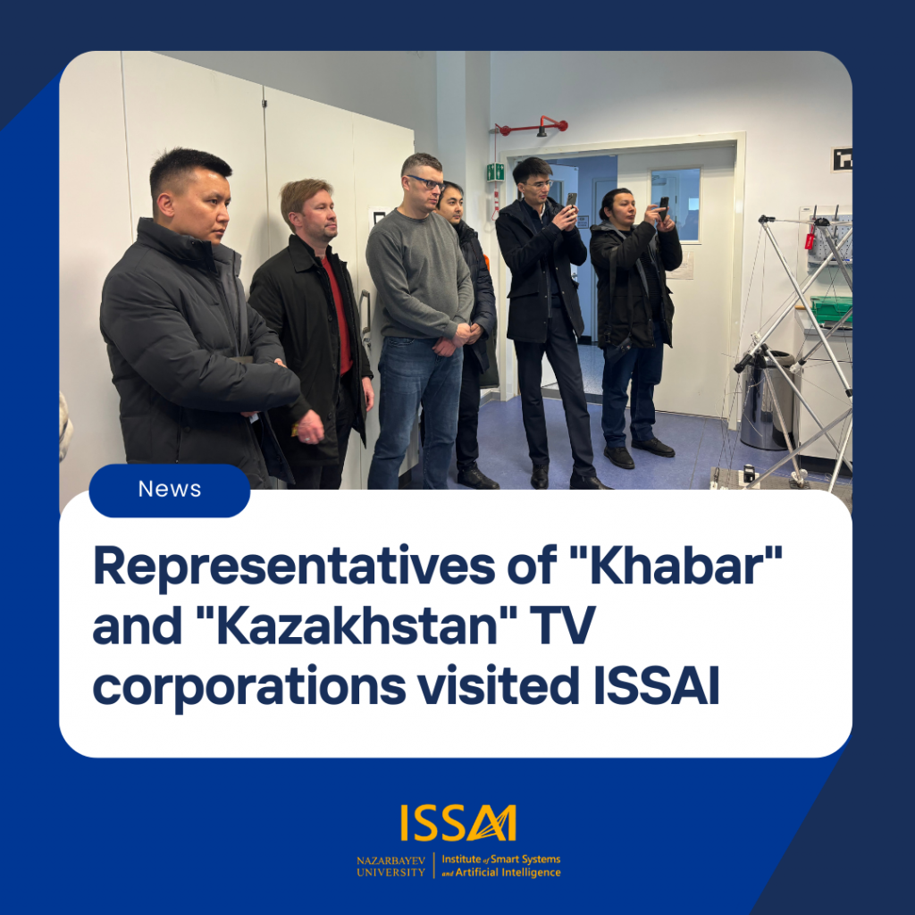 Representatives of Khabar and Kazakhstan TV corporations visited ISSAI