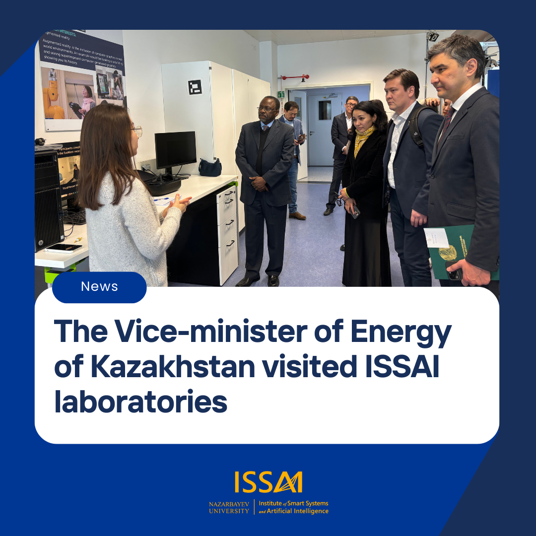 Вице-министр энергетики Казахстана посетил лаборатории ISSAI