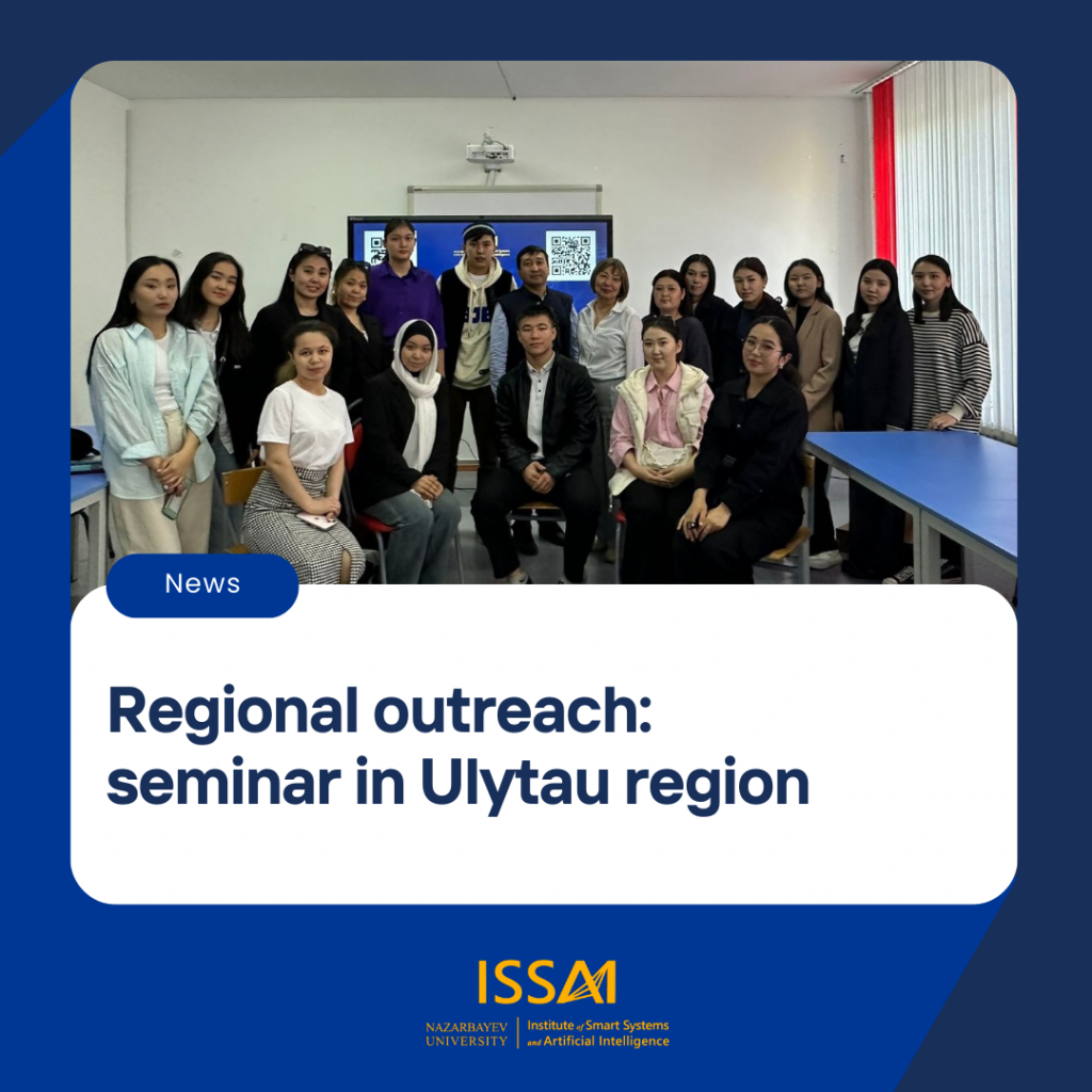 Regional outreach: Seminar in Ulytau region
