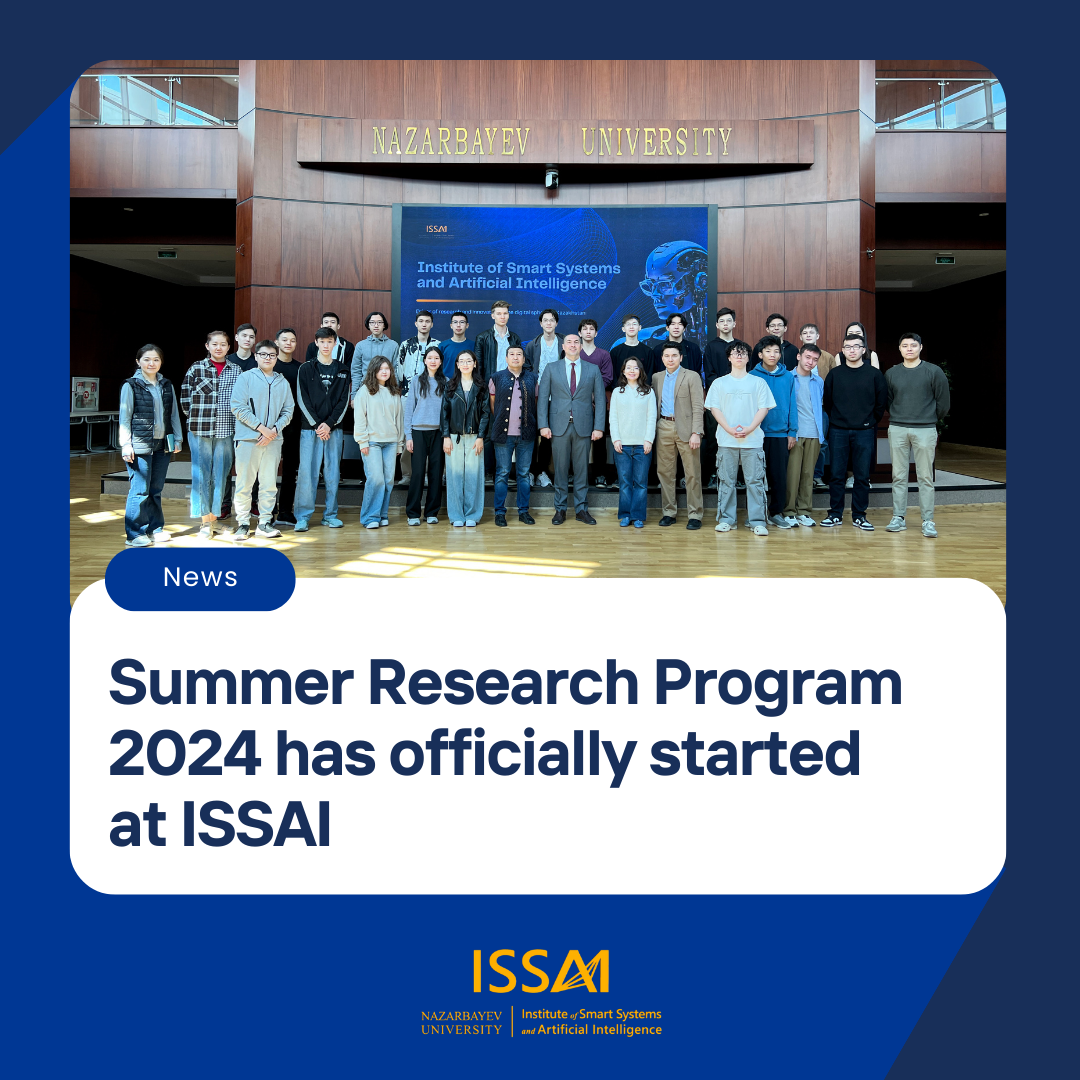 Summer Research Program 2024 has officially started!