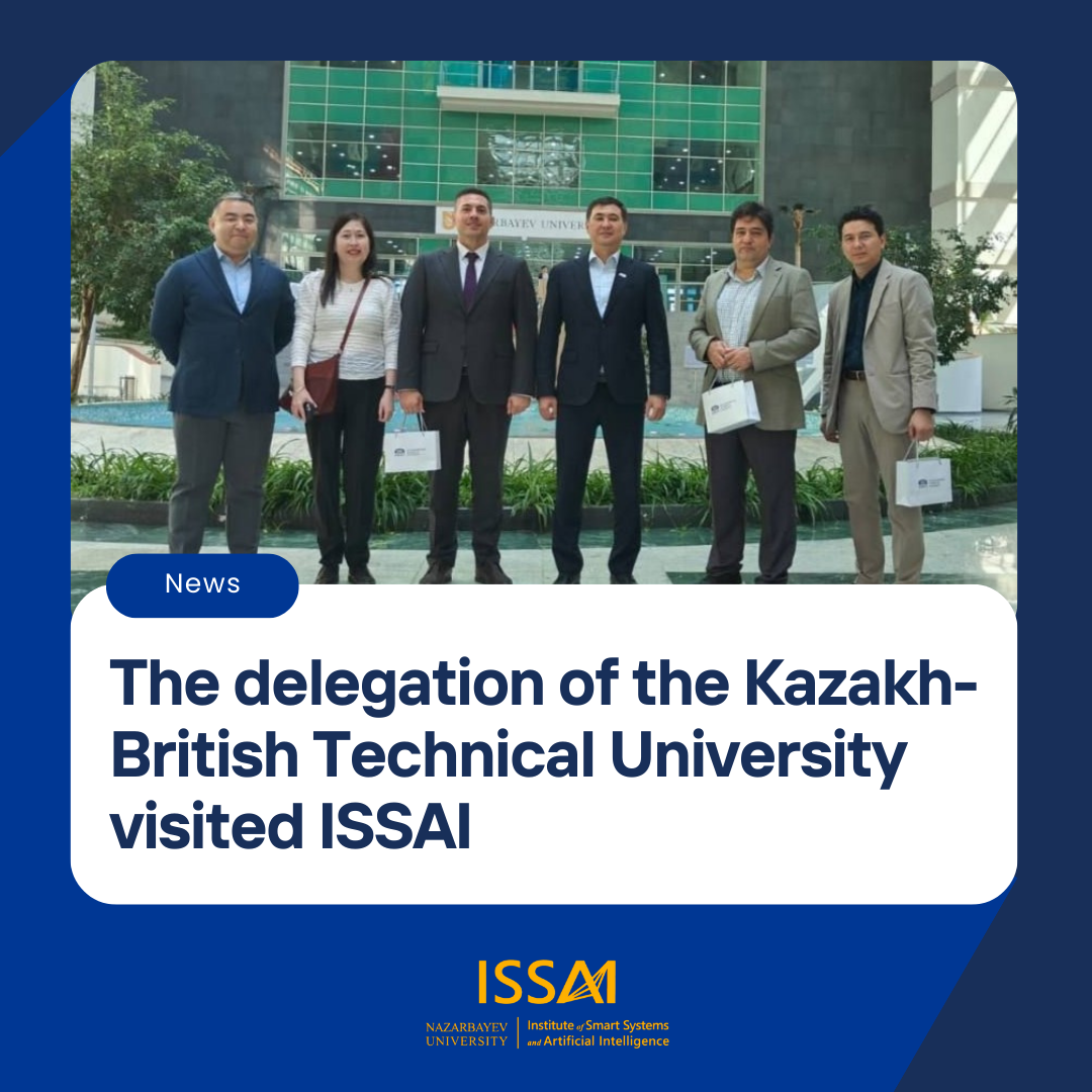 Kazakh-British Technical University delegation visited ISSAI