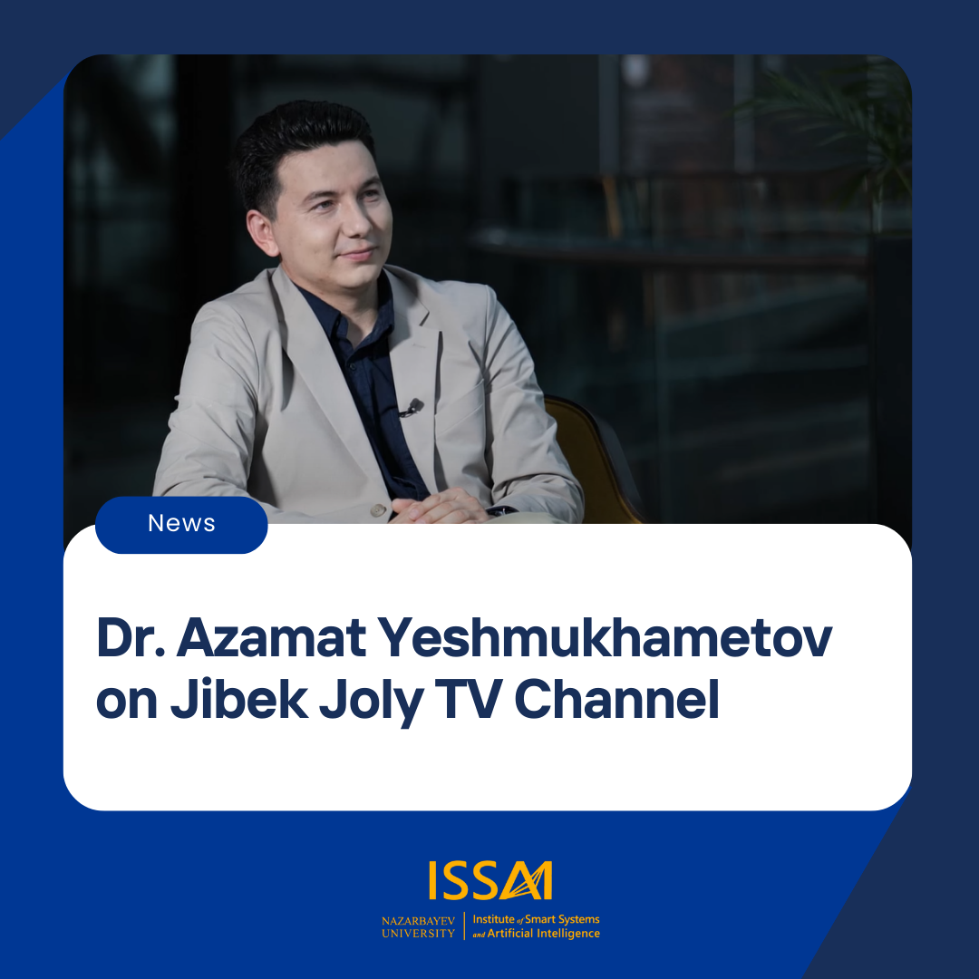 Dr. Azamat Yeshmukhametov on Jibek Joly TV Channel