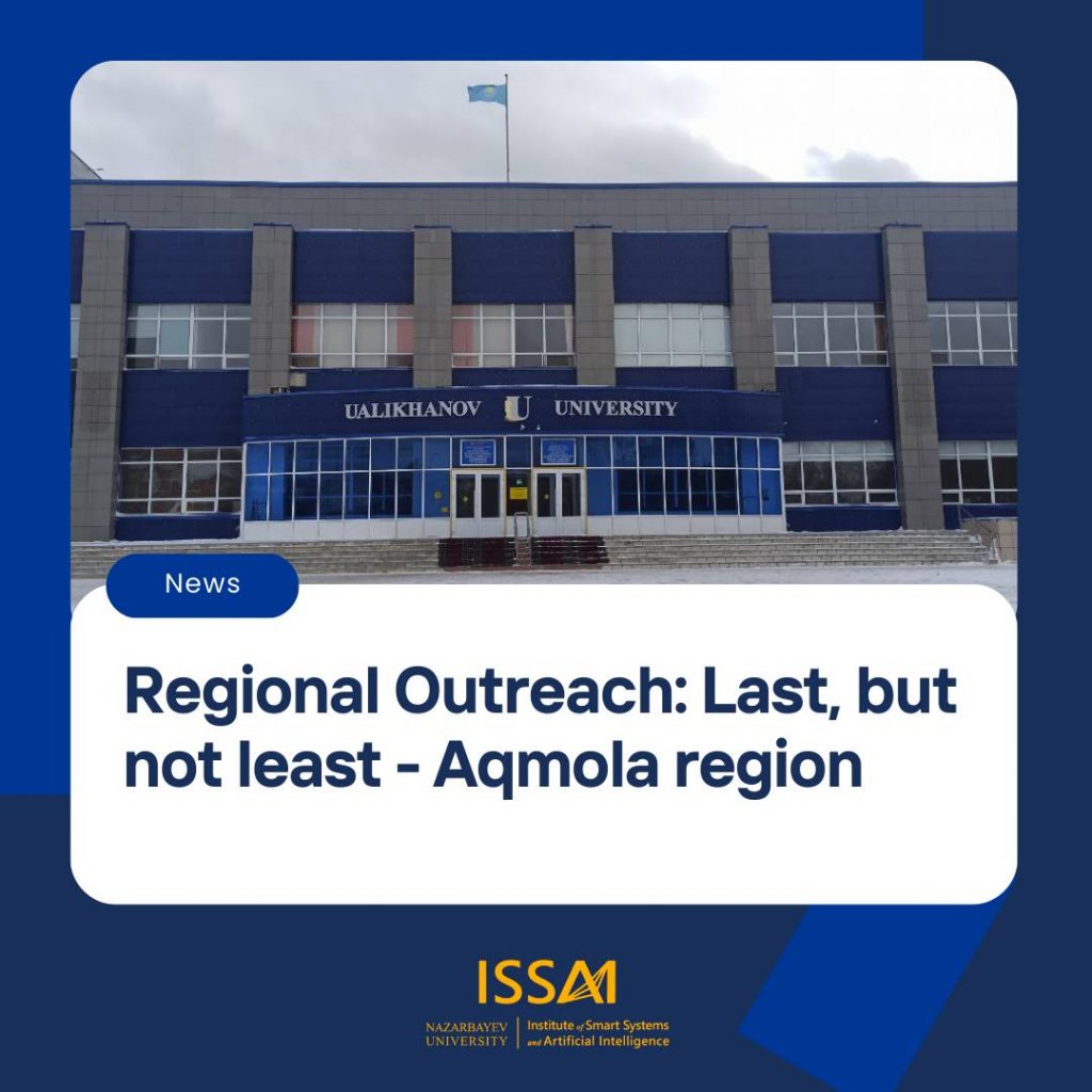 Regional Outreach: Last, but not least - Aqmola region