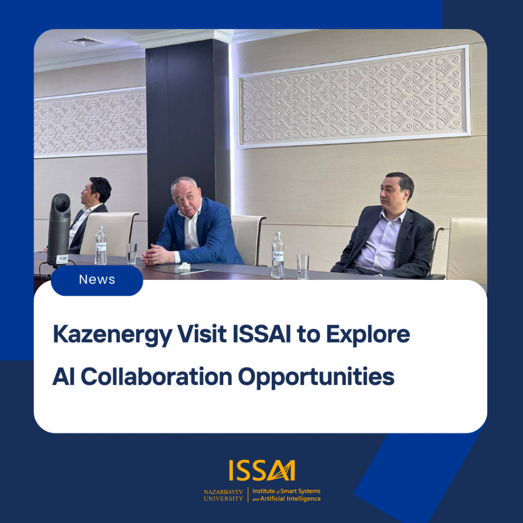 Kazenergy посетила ISSAI для изучения возможностей сотрудничества в сфере ИИ