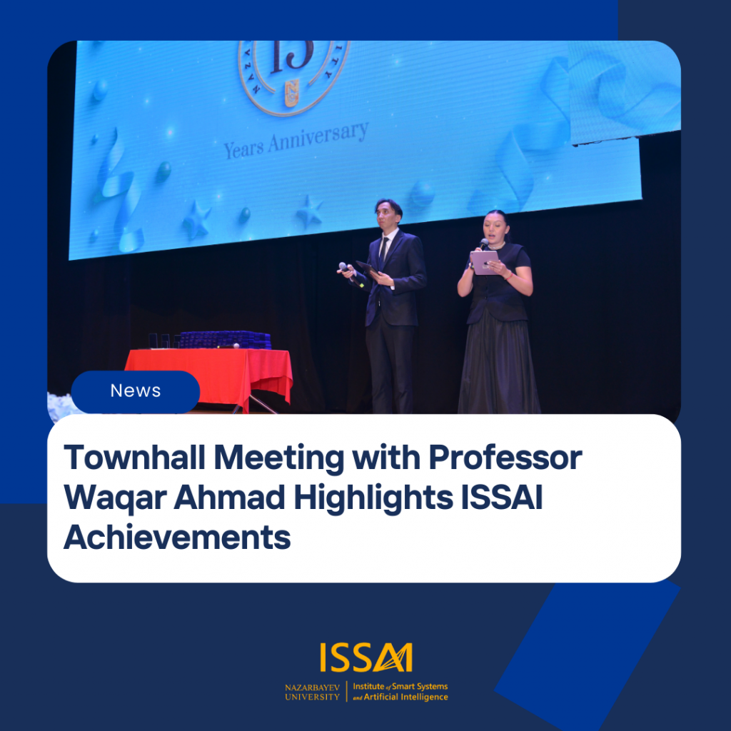 Townhall Meeting with Professor Waqar Ahmad Highlights ISSAI Achievements