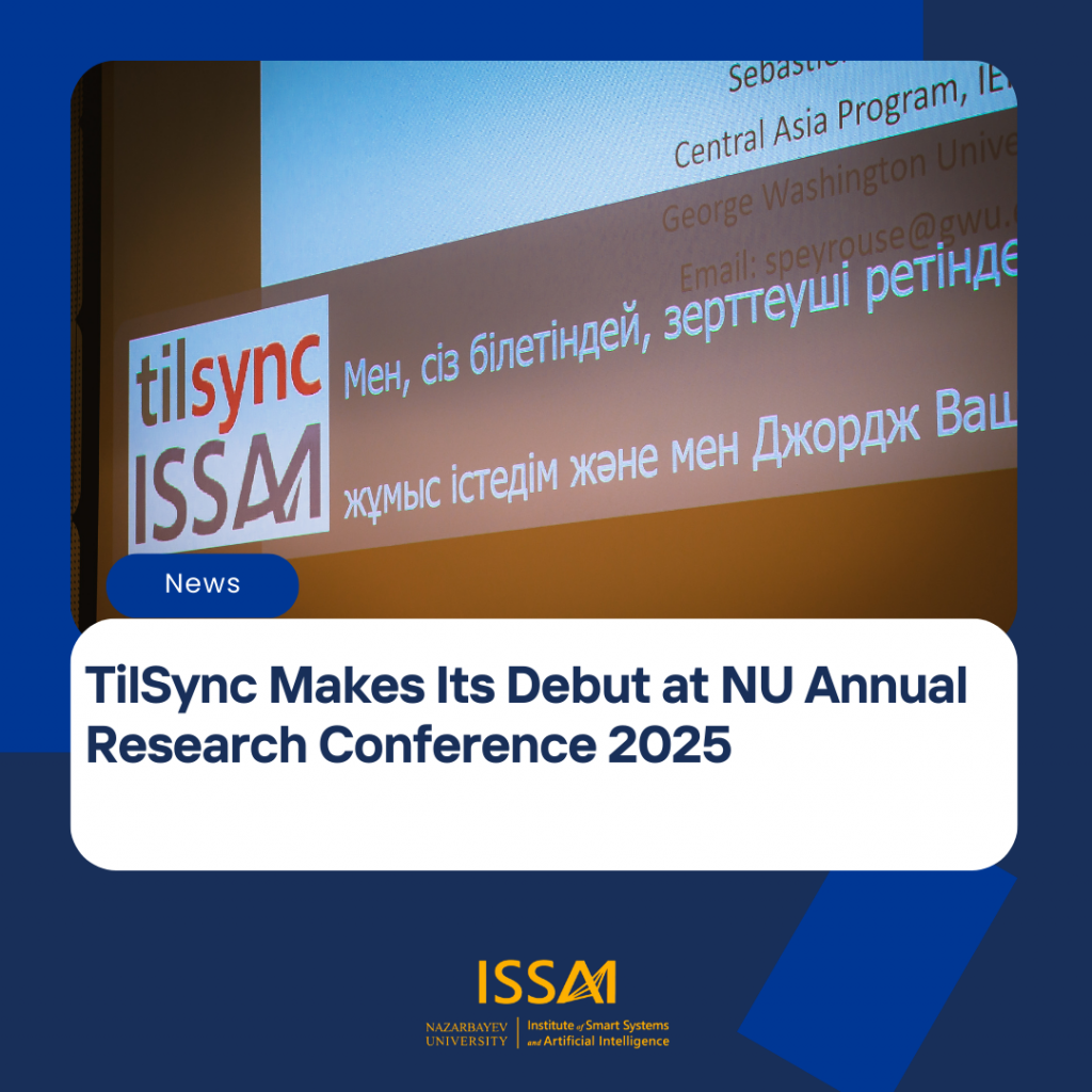 TilSync Makes Its Debut at NU Annual Research Conference 2025