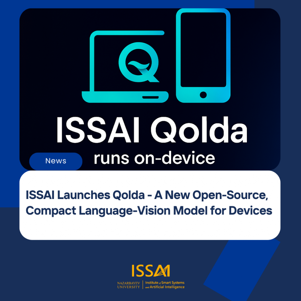 ISSAI Launches Qolda – A New Open-Source, Compact Language-Vision Model for Devices