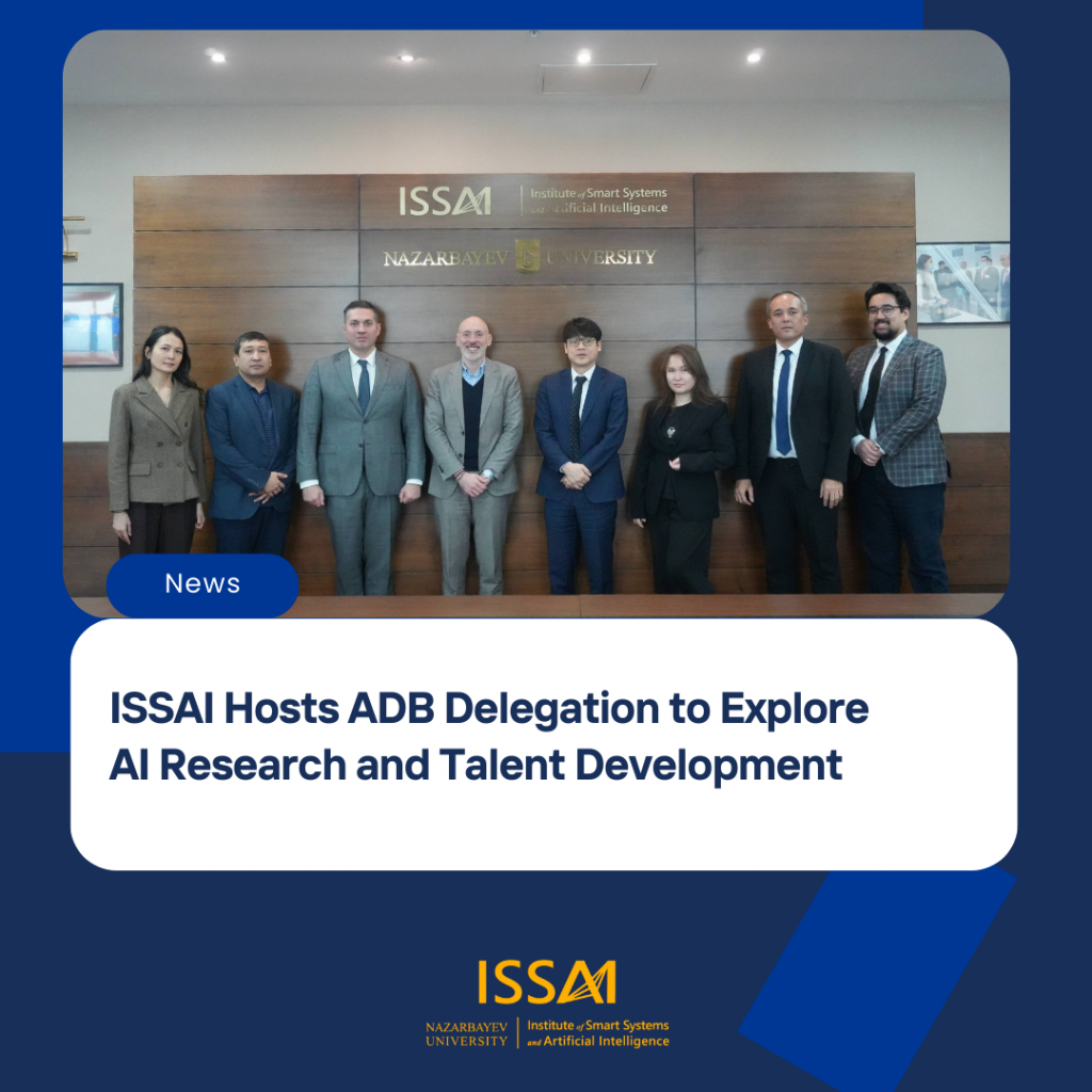 ISSAI Hosts ADB Delegation to Explore AI Research and Talent Development