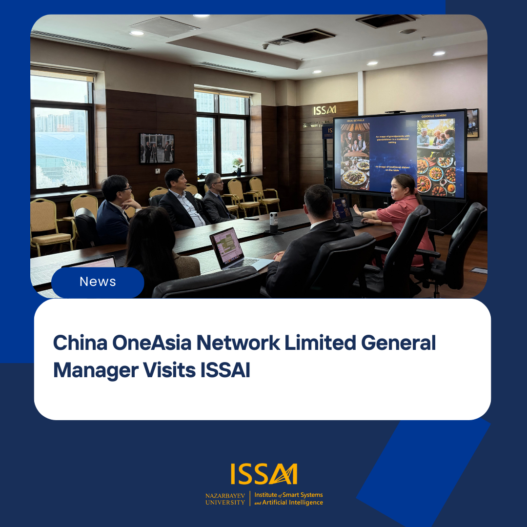 China OneAsia Network Limited General Manager Visits ISSAI