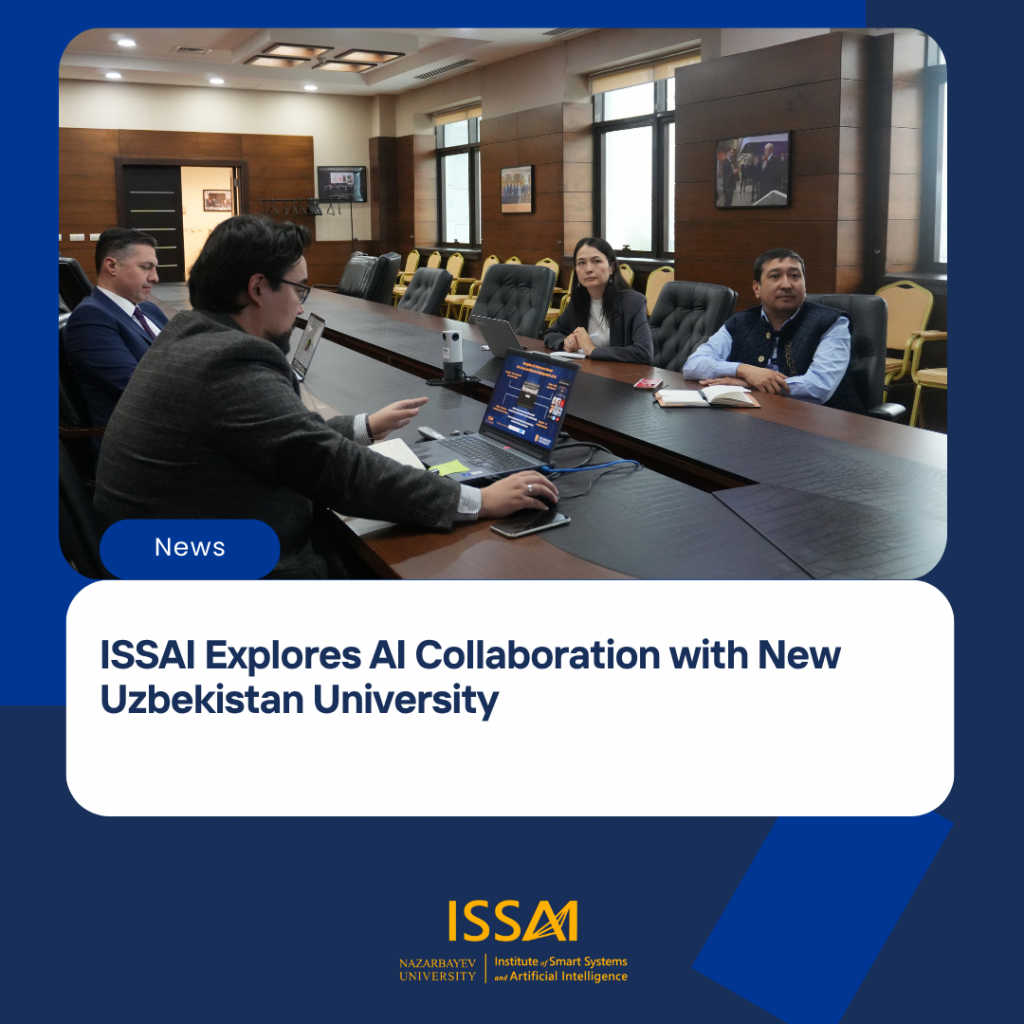 ISSAI Explores AI Collaboration with New Uzbekistan University