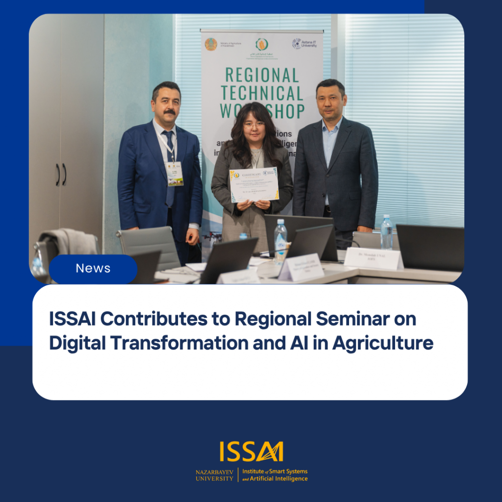 ISSAI Contributes to Regional Seminar on Digital Transformation and AI in Agriculture