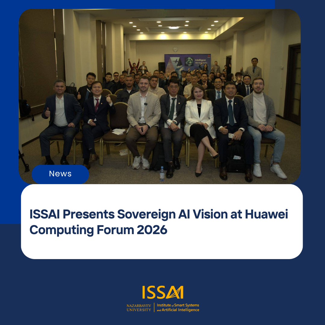 ISSAI Presents Sovereign AI Vision at Huawei Computing Forum 2026