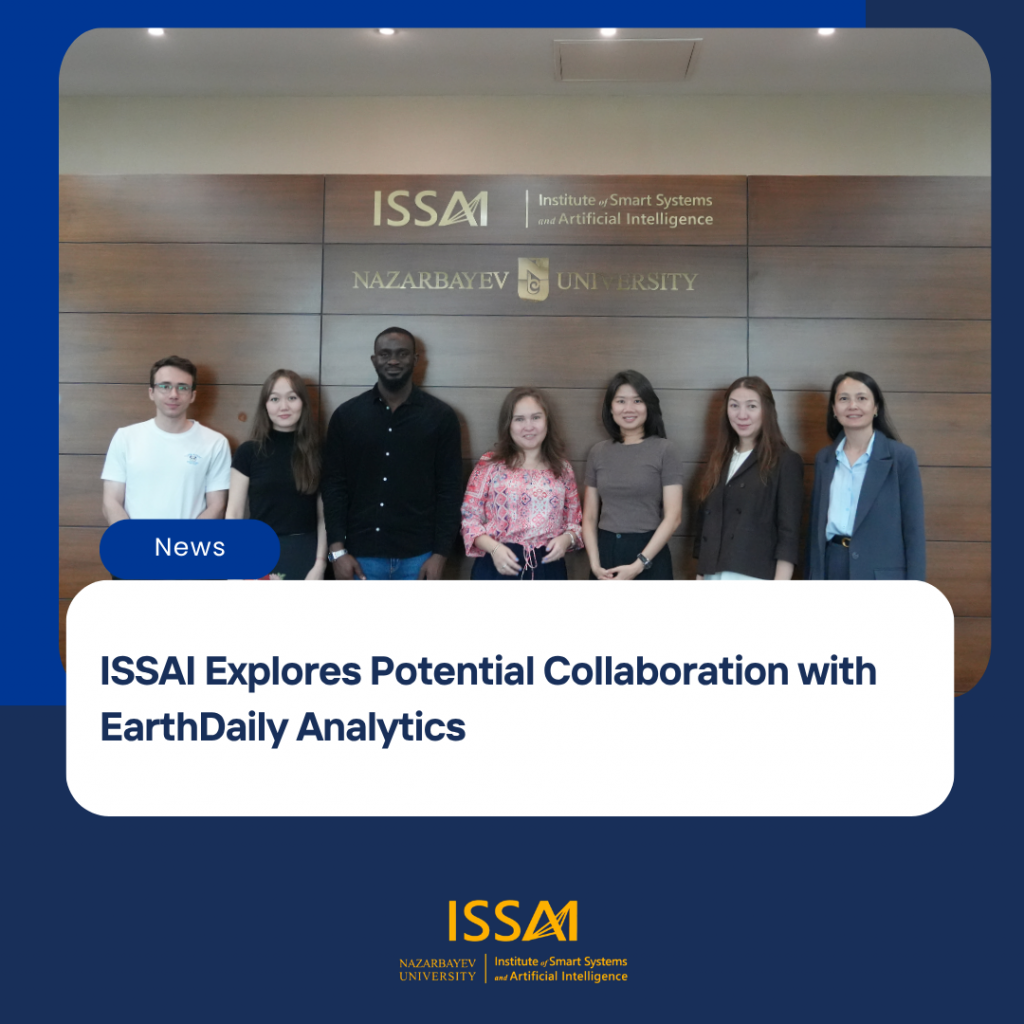 ISSAI Explores Potential Collaboration with EarthDaily Analytics