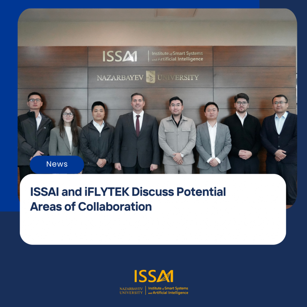 ISSAI and iFLYTEK Discuss Potential Areas of Collaboration